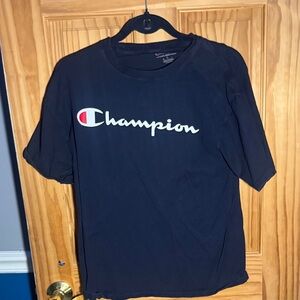 Champion Men's Navy Blue T-Shirt